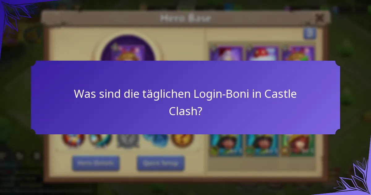Welche Ressourcenpakete können durch tägliche Login-Boni erhalten werden?