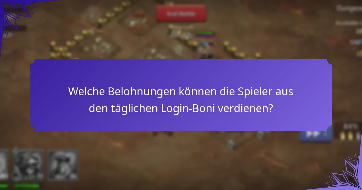 Was sind die neuesten Updates zu den täglichen Login-Boni von Castle Clash?
