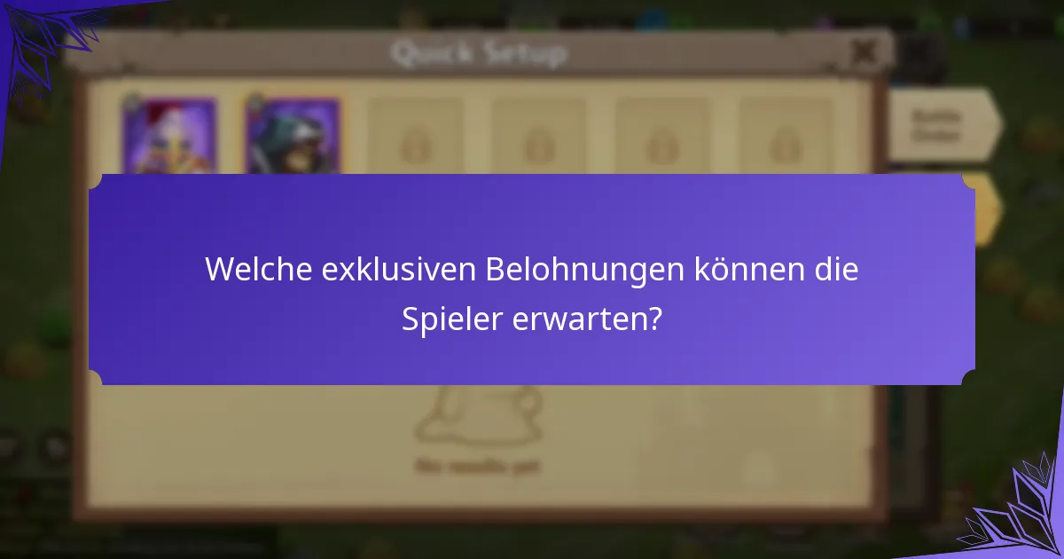 Welche zeitlich begrenzten Gegenstände sind in Castle Clash-Events verfügbar?