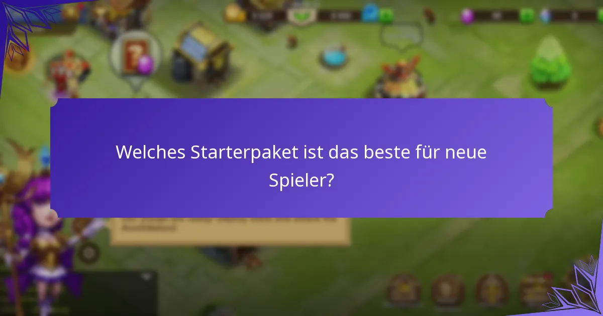 Wann werden Starterpakete aktualisiert oder geändert?